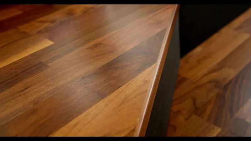 Slide: The Image of Close-up of polished wooden surface on 2024 Galeon 470 Sky yacht. - 20