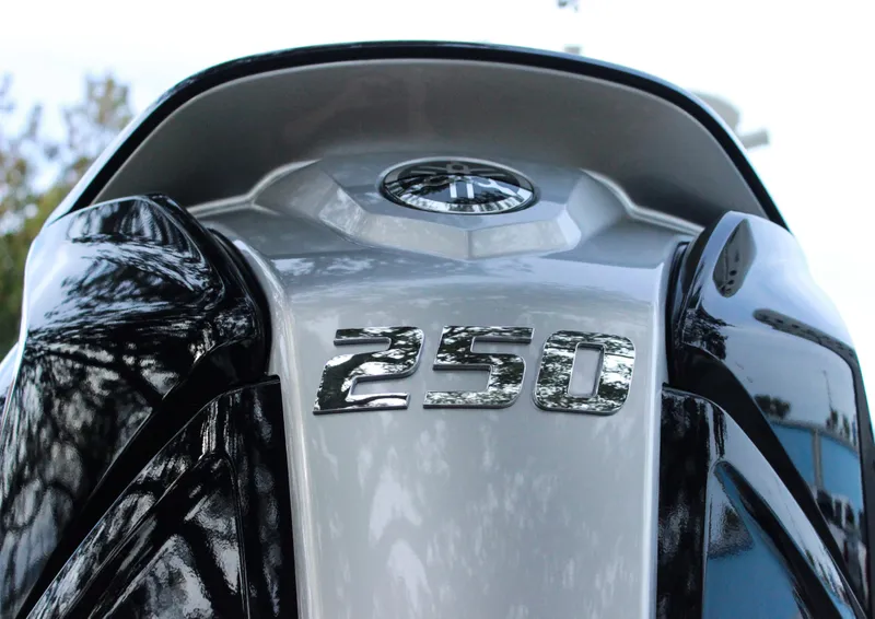 Slide: The Image of Close-up of the 2024 Pathfinder 2300 HPS engine with 250 emblem. - 10