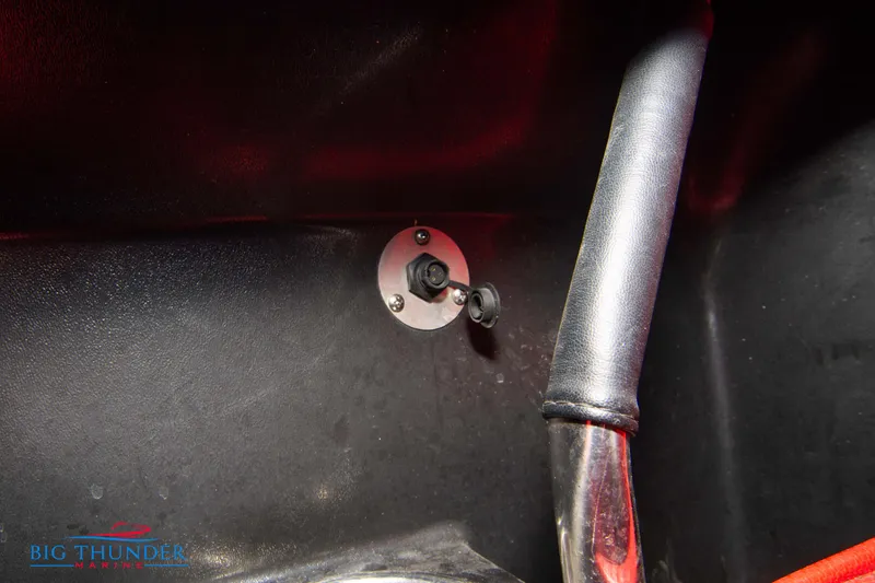 Slide: The Image of Close-up of the interior of a 2009 Donzi 38 ZRC boat. - 21