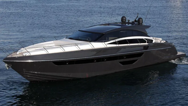 Slide: The Image of 2024 Rizzardi IN SIX luxury yacht cruising on the water. - 5