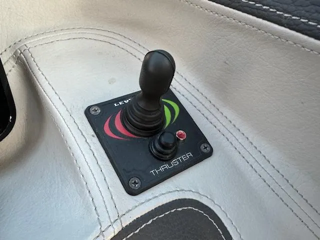 Slide: The Image of Joystick control panel of a 2021 Regal LS6 boat thruster. - 7
