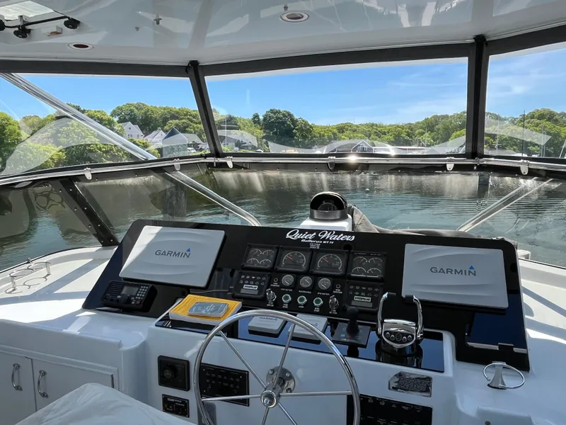 Slide: The Image of Hatteras 74 Sport Deck Motor Yacht 1999 - 145