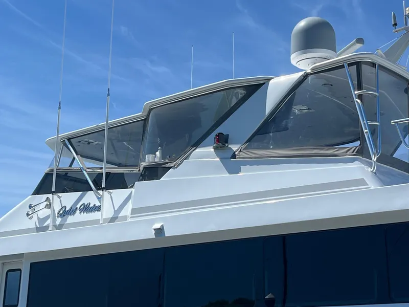 Slide: The Image of Hatteras 74 Sport Deck Motor Yacht 1999 - 172