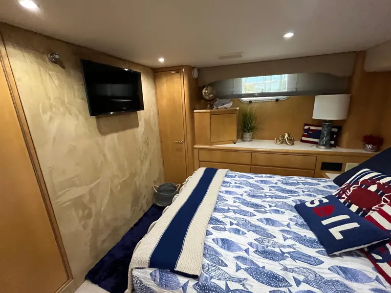 Slide: The Image of Hatteras 74 Sport Deck Motor Yacht 1999 - 80