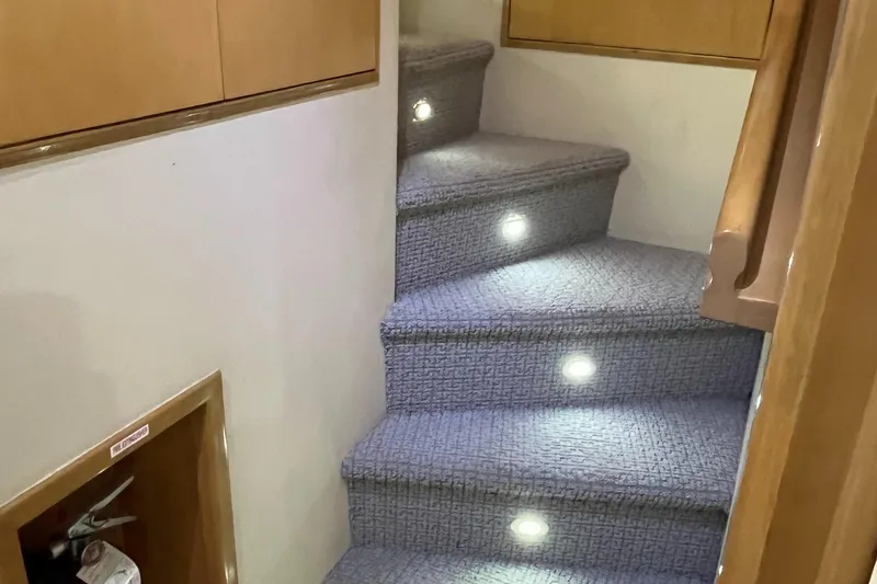 Slide: The Image of Hatteras 74 Sport Deck Motor Yacht 1999 - 90