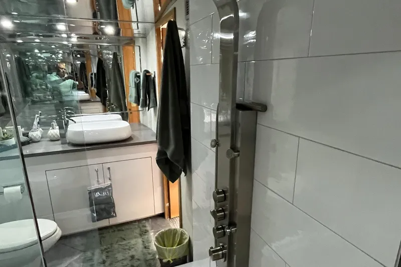 Slide: The Image of Hatteras 74 Sport Deck Motor Yacht 1999 - 99