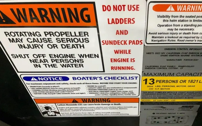 Slide: The Image of Bennington 23LXSFB ESP 2024 - 7