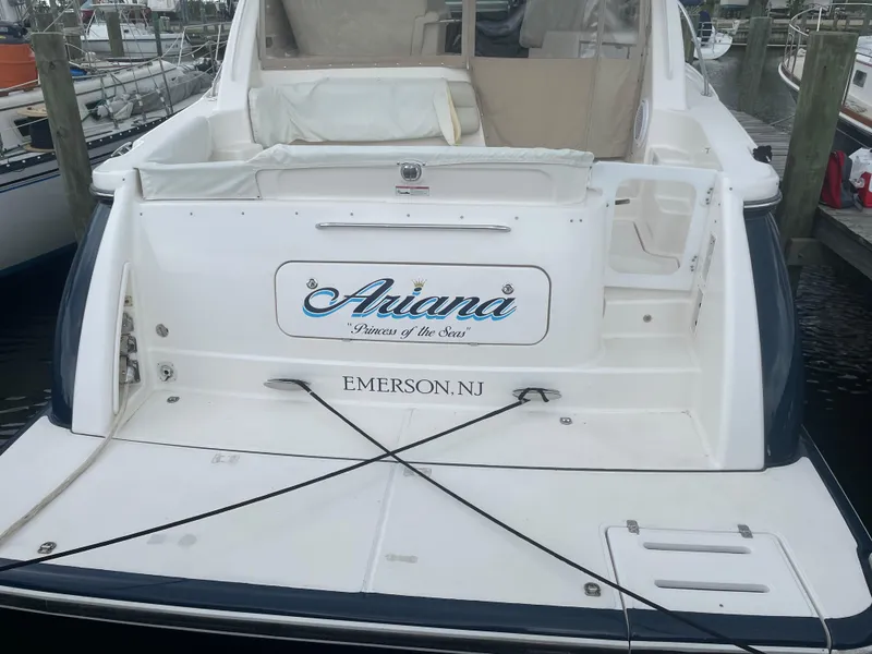 Slide: The Image of 2008 Tiara Yachts 4300 Sovran docked, named Ariana from Emerson, NJ. - 10