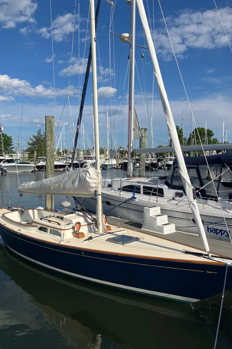Slide: The Image of Sailboat Morris M29 2012 docked at marina on a sunny day. - 4