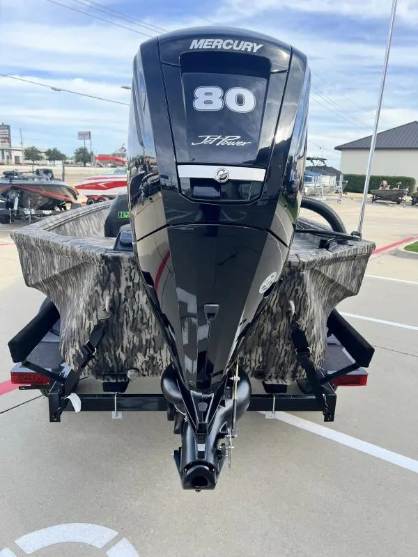 Slide: The Image of 2024 Havoc Boats 1756 FRRSCST with Mercury 80 Jet Four outboard motor. - 15