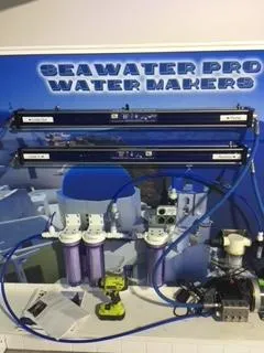Slide: The Image of Seawater Pro water maker system installed on a 2012 Beneteau Oceanis 48 yacht. - 33