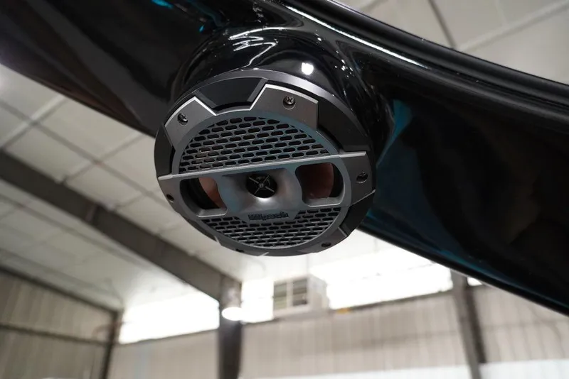 Slide: The Image of Close-up of a speaker on the 2024 Crest Continental 250 SLC CP3 boat. - 11