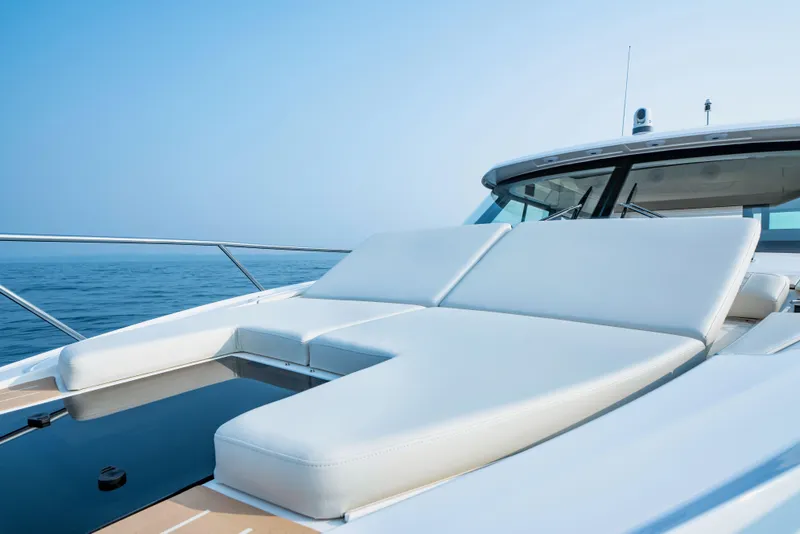 Slide: The Image of Tiara 48 LE Bow Lounge 2 - 33