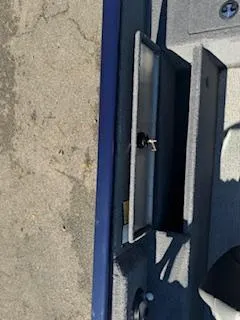 Slide: The Image of 2024 Tracker Pro Guide V-175 WT boat interior with storage compartment. - 15