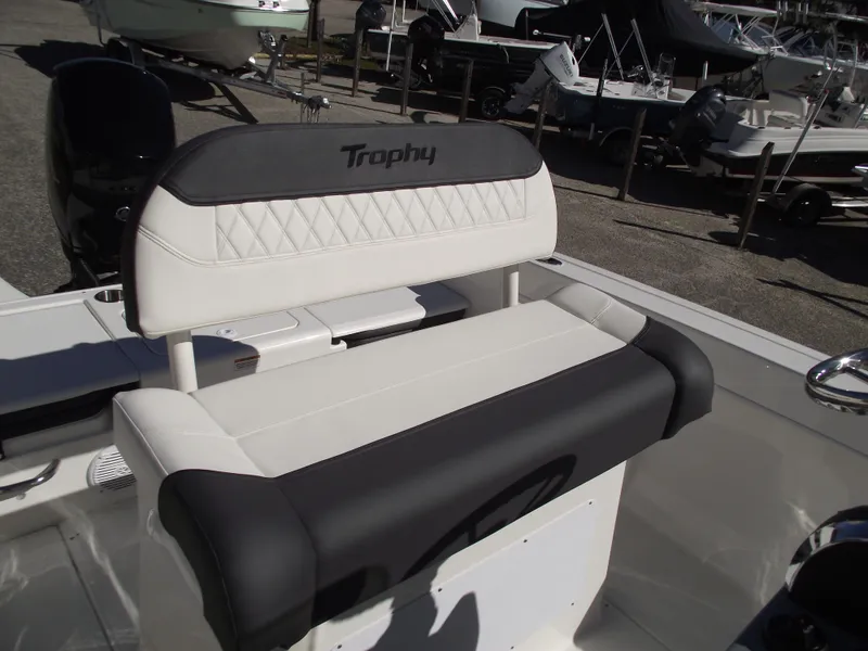 Slide: The Image of Simrad display on 2024 Bayliner CC20 boat dashboard. - 20