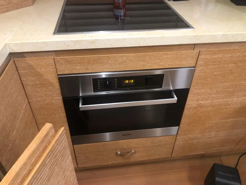 Slide: The Image of Built-in oven in the kitchen of a 2012 Monte Carlo Yachts 76. - 30