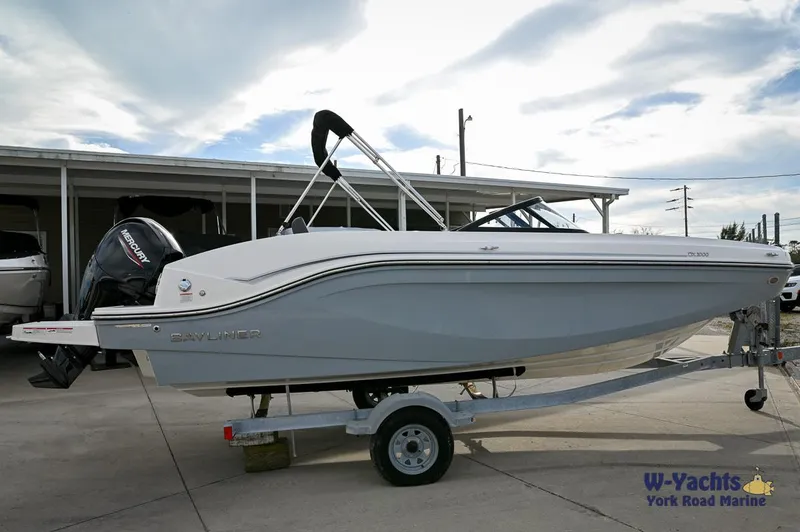 The Image of 2024 Bayliner DX2000 boat on trailer at W-Yachts York Road Marine. - 0