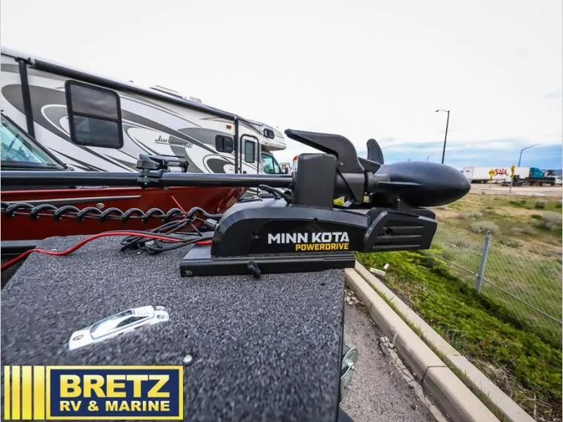 Slide: The Image of Minn Kota PowerDrive on 2024 Angler 1650 Sport boat, Bretz RV & Marine. - 7