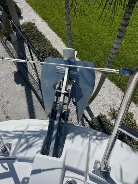 Slide: The Image of 2024 Jeanneau NC Weekender 895 anchor system and bow detail. - 5