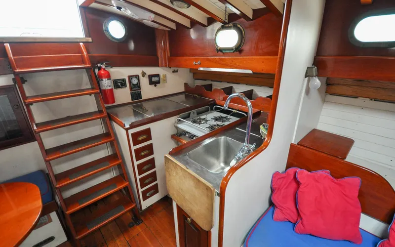 Slide: The Image of Custom Eldredge-McInnis 47 Cutter - Prowess - Galley - 117