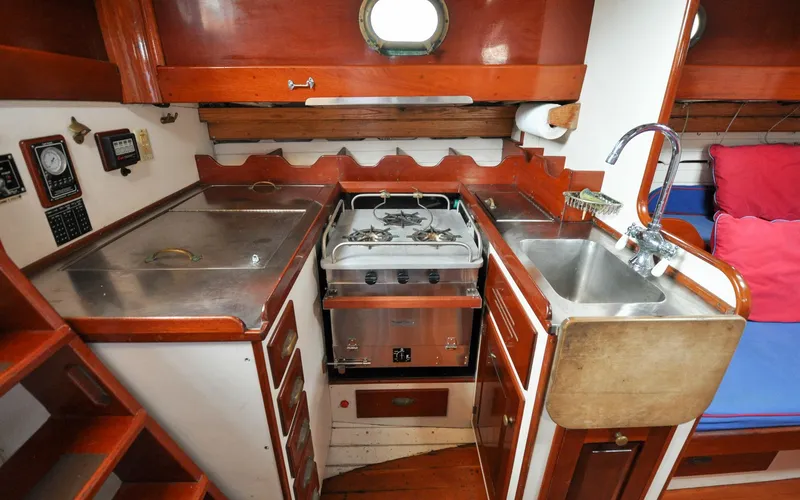 Slide: The Image of Custom Eldredge-McInnis 47 Cutter - Prowess - Galley - 118