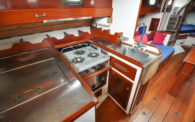 Slide: The Image of Custom Eldredge-McInnis 47 Cutter - Prowess - Galley - 119