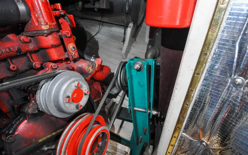 Slide: The Image of Custom Eldredge-McInnis 47 Cutter - Engine Room - 136