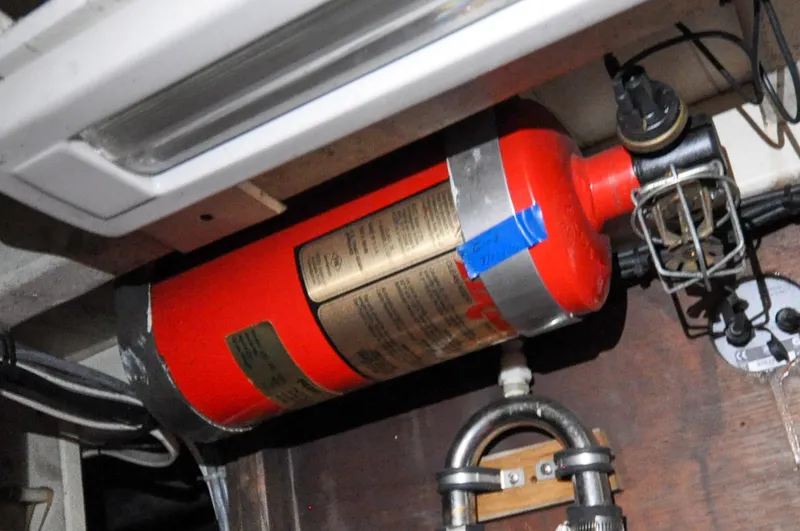 Slide: The Image of Custom Eldredge-McInnis 47 Cutter - Engine Room - 140