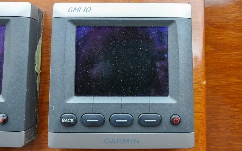 Slide: The Image of Custom Eldredge-McInnis 47 Cutter - Prowess - Cockpit - Data Display  - 15