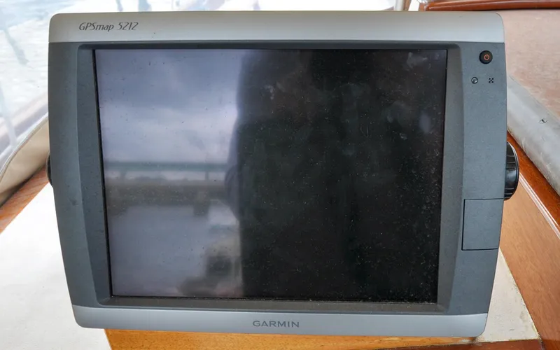 Slide: The Image of Custom Eldredge-McInnis 47 Cutter - Prowess - Cockpit - Multifunction Display - 34