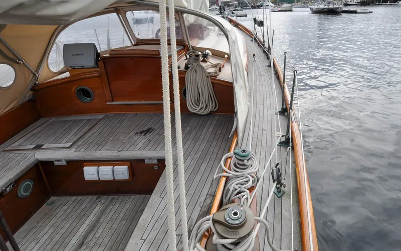 Slide: The Image of Custom Eldredge-McInnis 47 Cutter - Prowess - Weather Deck - 35