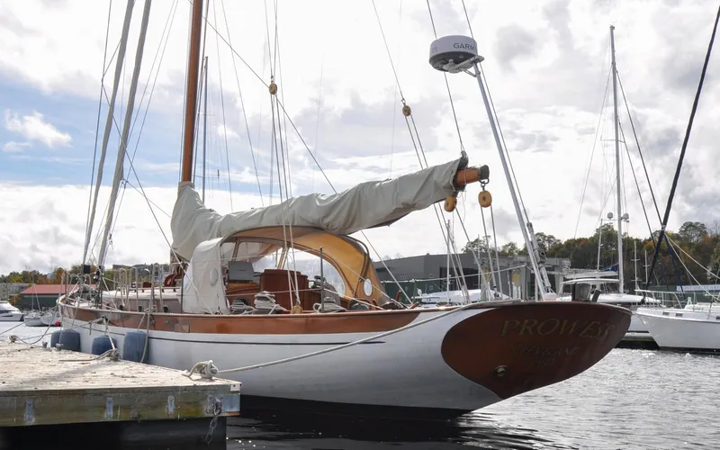 Slide: The Image of Custom Eldredge-McInnis 47 Cutter - Prowess - On Float - 4