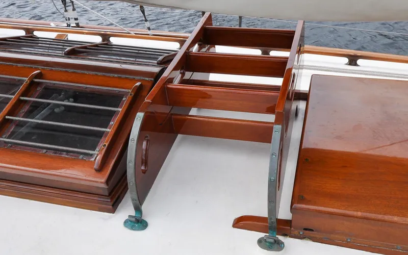 Slide: The Image of Custom Eldredge-McInnis 47 Cutter - Prowess - Coach Roof - Swim Ladder - 44