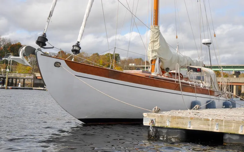 Slide: The Image of Custom Eldredge-McInnis 47 Cutter - Prowess - On Float - 5