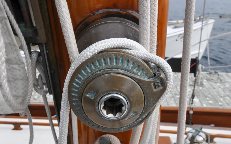 Slide: The Image of Custom Eldredge-McInnis 47 Cutter - Prowess - Halyard Winch - 66