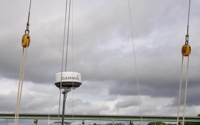 Slide: The Image of Custom Eldredge-McInnis 47 Cutter - Prowess - Radar Dome - 71