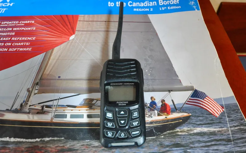 Slide: The Image of Custom Eldredge-McInnis 47 Cutter - Prowess - Dinette - Portable VHF - 82