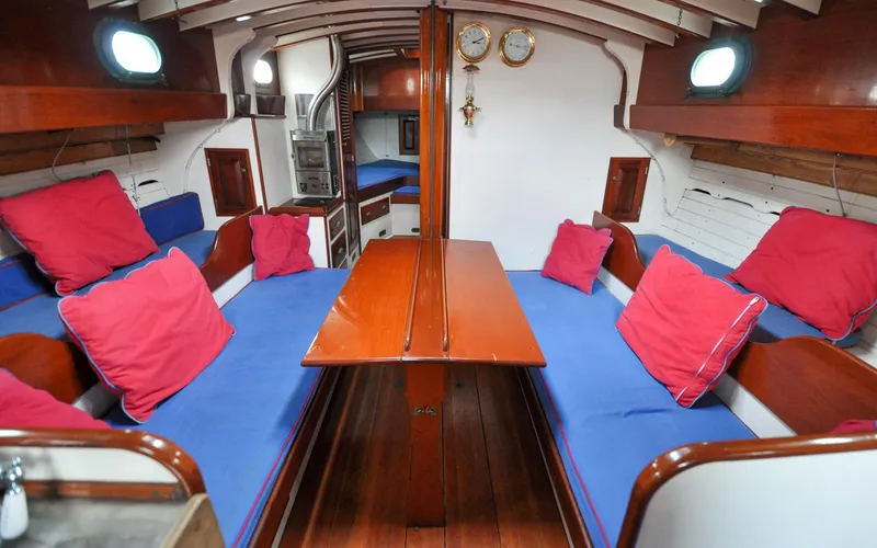 Slide: The Image of Custom Eldredge-McInnis 47 Cutter - Prowess - Salon - Table - 88