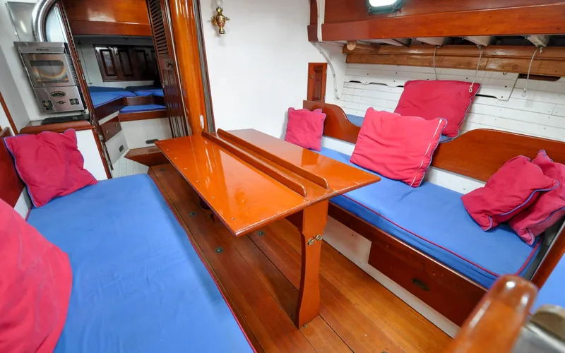 Slide: The Image of Custom Eldredge-McInnis 47 Cutter - Prowess - Salon - Table - 89