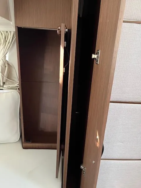 Slide: The Image of 2024 Jeanneau Leader 12.5 WA interior storage cabinet - 16