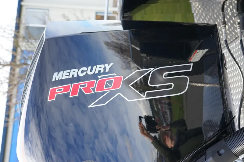 Slide: The Image of 2024 Thunder Jet 24 Alexis Pro HT with Mercury Pro XS engine. - 17