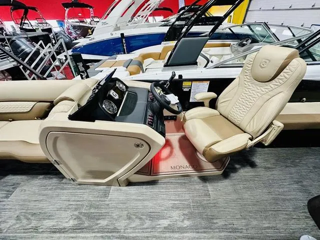 Slide: The Image of 2024 Godfrey Pontoons Monaco 235 SFL GTP 27 In. Center Tube Package interior. - 11