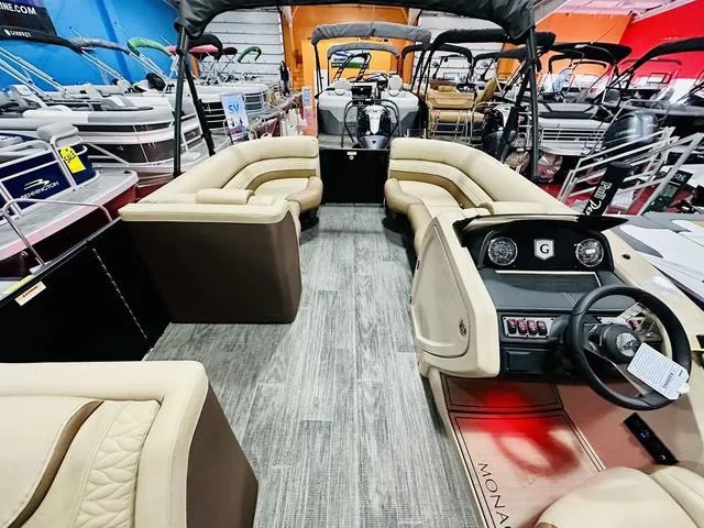 Slide: The Image of 2024 Godfrey Pontoons Monaco 235 SFL GTP 27 In. Center Tube Package interior view. - 13