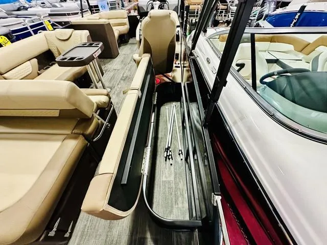 Slide: The Image of 2024 Godfrey Pontoons Monaco 235 SFL GTP 27 In. Center Tube Package interior view. - 18