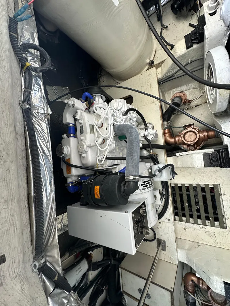 Slide: The Image of Engine compartment of a 2004 Tiara Yachts 3600 Sovran. - 26