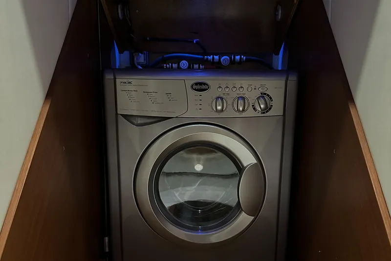Slide: The Image of Washing machine in a wooden cabinet, Prestige 500 model, 2013. - 28