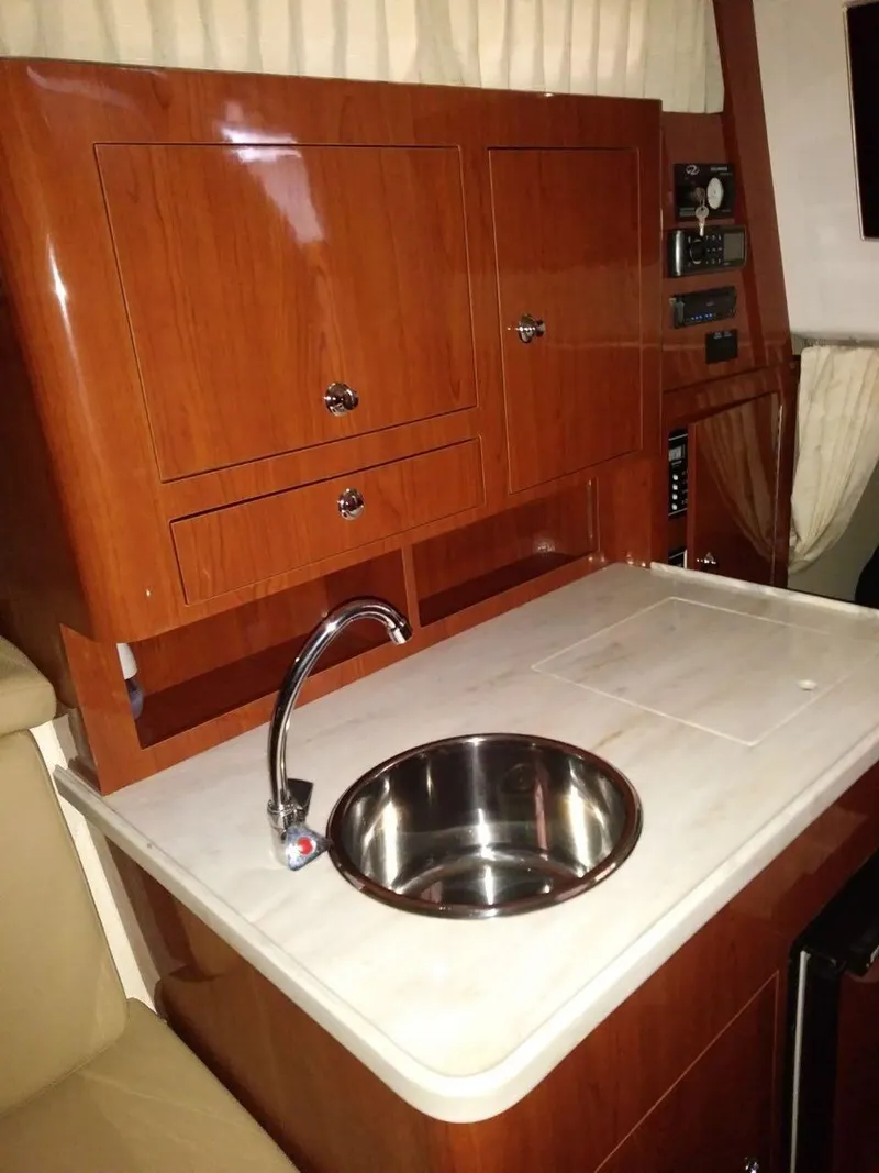 Slide: The Image of Galley on Regal 3060 Express Cruiser, 2012 model. - 7