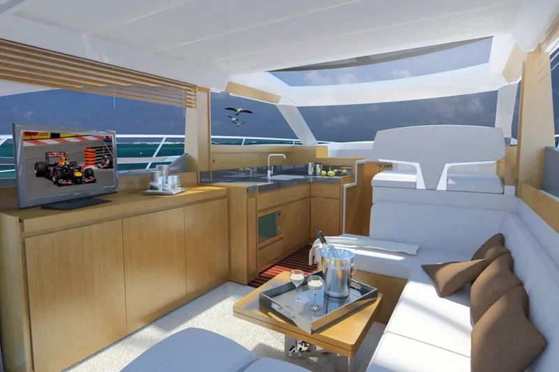 Slide: The Image of Manufacturer Provided Image: Bavaria Virtess 420 Coupe Interior - 13