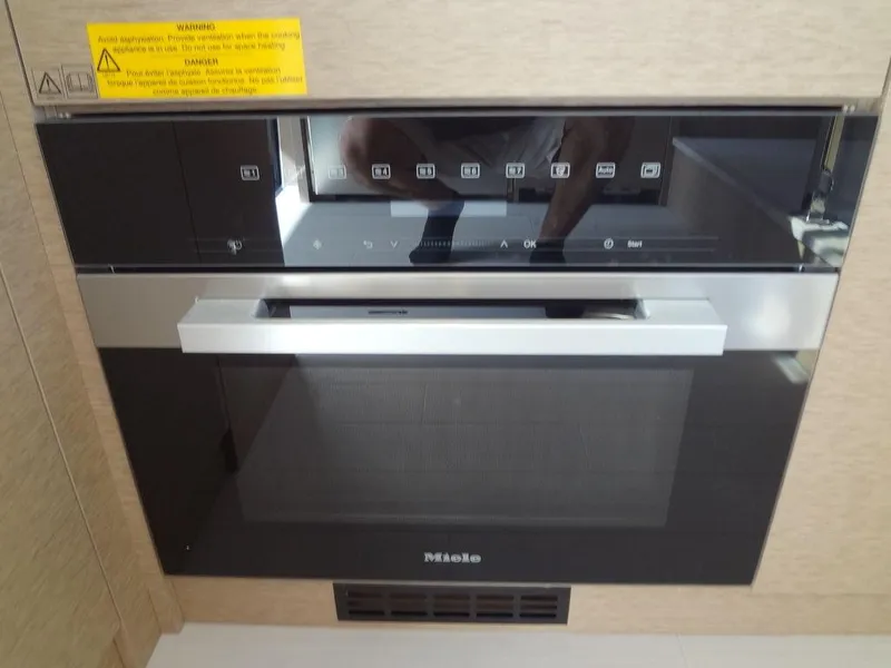 Slide: The Image of 2024 Prestige 420F built-in Miele oven with digital controls - 48