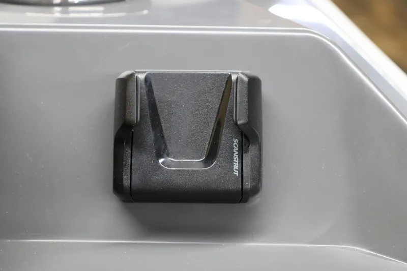 Slide: The Image of Close-up of a 2024 Bennington 22SVL boat component. - 20